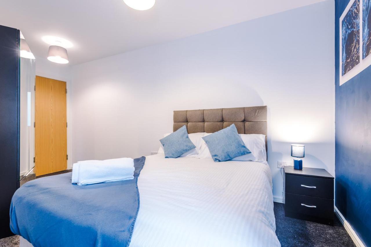 2 Bed Apartment With Balcony Private Parking Near Etihad Stadium, Coop Live Manchester Eksteriør billede