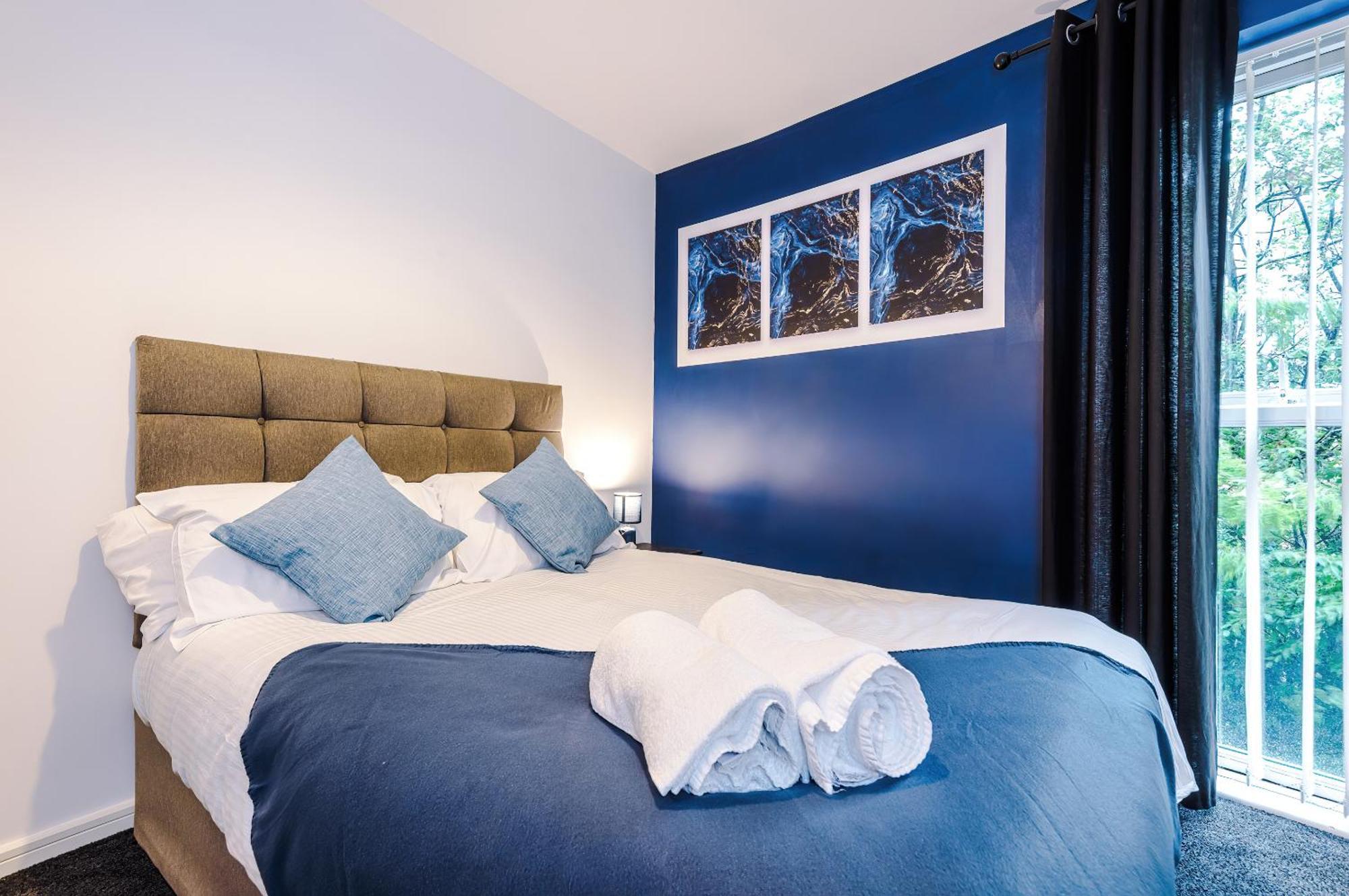 2 Bed Apartment With Balcony Private Parking Near Etihad Stadium, Coop Live Manchester Eksteriør billede